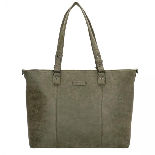 Enrico Benetti Kate 15'' Laptop Shoulderbag olijfgroen
