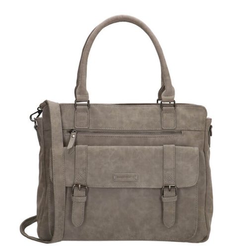 Enrico Benetti Schoudertas / Handtas Amy 15'' Mid Grijs