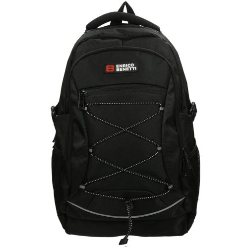 Enrico Benetti Yellow Stone 13'' Laptop Rugzak zwart backpack