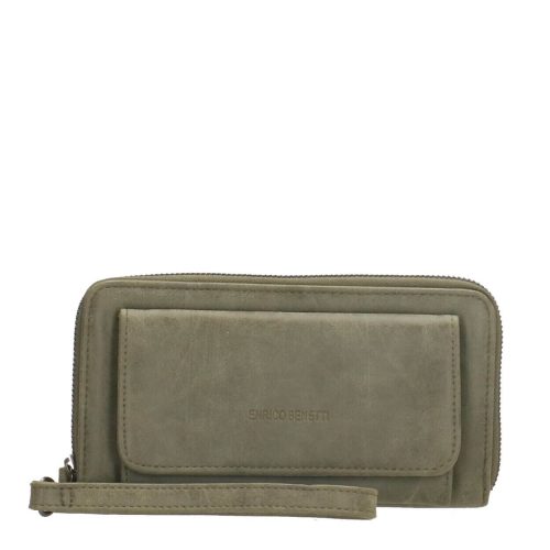 Enrico Benetti Zip Around Portemonnee / Clutch Zoë Olijf