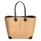 PE Florence Hangara Raffia Rieten Mand Abrikoos