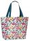 strandtas 38 x 40 cm polyester blauw