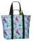 strandtas 46 x 46 cm polyester blauw