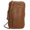 Micmacbags leren Telefoontasje Daydreamer Cognac