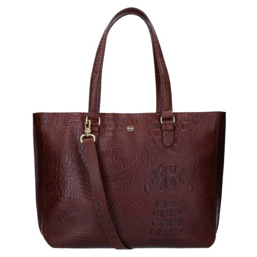 FMME. Caithy 15.6 Workingbag Croco brown