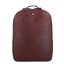 FMME. Claire 13.3 Backpack Croco brown backpack