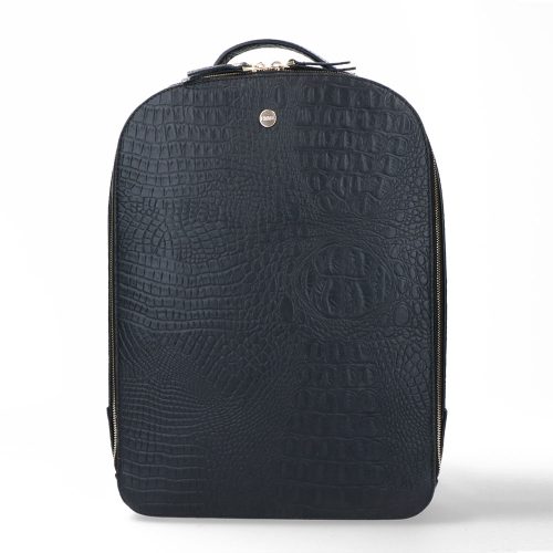 FMME Claire Laptop Rugtas 15.6" Croco Black