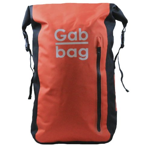 Gabbag Reflective Waterdichte Rugzak 35L rood backpack