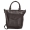 Genicci Leren Shopper Colico Donkerbruin