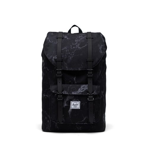 Herschel Little America Mid Volume Black Marble