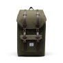 Herschel Little America Rugzak Ivy Green/Chicory Coffee