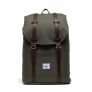Herschel Retreat Mid-Volume Rugzak Ivy Green Chicory Coffee