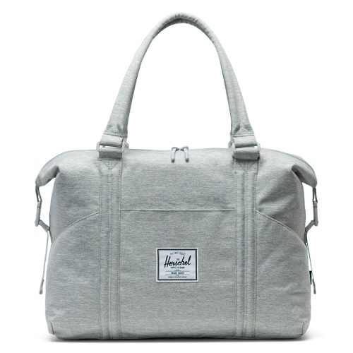 Herschel Strand Sprout Luiertas Light Grey Crosshatch New