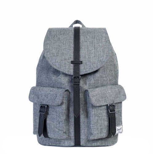 Herschel Supply Co. Dawson Rugzak raven crosshatch/black Laptoprugzak