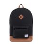 Herschel Supply Co. Heritage Rugzak black/tan synthetic leather Laptoprugzak