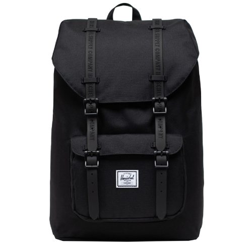 Herschel Supply Co. Herschel Little America Mid-Volume Rugzak black/clear rubber Laptoprugzak