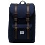 Herschel Supply Co. Herschel Little America Mid-Volume Rugzak peacoat/chicory coffee Laptoprugzak
