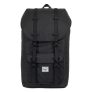 Herschel Supply Co. Little America Rugzak black crosshatch/black rubber Laptoprugzak