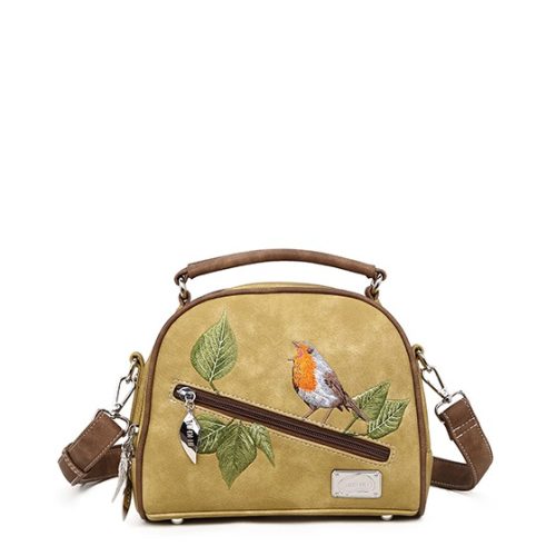 Hi-di-hi Handtas/Schoudertas Buzz Aqua/Cognac – PRE ORDER: LEVERBAAR VANAF SEPTEMBER 2025