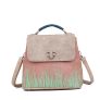 Hi-di-hi Handtas/Schoudertas Grassy Beige/Powder Pink