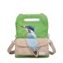 Hi-di-hi Handtas/Schoudertas Kingfisher Beige/Groen