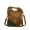 Hi-di-hi Handtas/Schoudertas Leaf Bruin/Brons