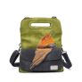 Hi-di-hi Handtas/Schoudertas Robin Green/Grey