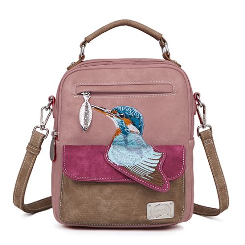 Hi-di-hi Handtas/Schoudertas Traveler Roze