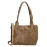 Hide & Stitches Shopper / Schoudertas Paint Rock Zand