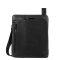 Piquadro Black Square Crossbody Bag black