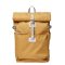 Sandqvist Ilon Backpack yellow with natural leather Laptoprugzak