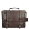 Leonhard Heyden Roma 2-Vaks Briefcase Brown