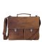DSTRCT Wall Street A4 Business Aktetas Brown