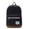 Herschel Supply Co. Pop Quiz Rugzak black/saddle brown Laptoprugzak