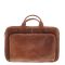 Plevier Zuidas Leren Laptophoes 17,3 inch Cognac