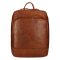 Chesterfield leren laptop rugzak Mack cognac