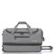 Travelite Basics Wheeled Duffle 55 Expandable grey Handbagage koffer Trolley