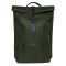 Rains Rolltop Rucksack green backpack
