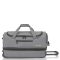 Travelite Basics Wheeled Duffle 55 Expandable black/blue Handbagage koffer Trolley