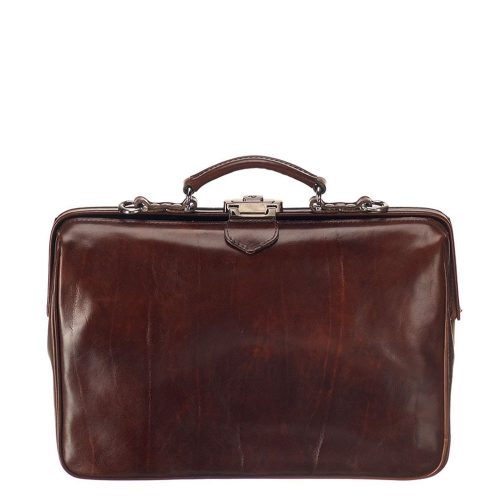 Mutsaers The Classic Aktetas 15'' donker bruin
