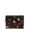 Wouf Black Flowers iPad hoes black Laptopsleeve