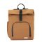 Dusq Vegan Bag Canvas sunset cognac backpack