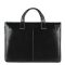 Piquadro Blue Square Expandable Slim Computer Bag 15.6" black