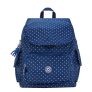 Kipling City Pack Rugzak S soft dot blue backpack