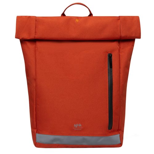 Lefrik Reflective Roll Top Backpack rust Laptoprugzak
