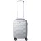 March Bumper Handbagage Koffer Spinner 55 SIlver
