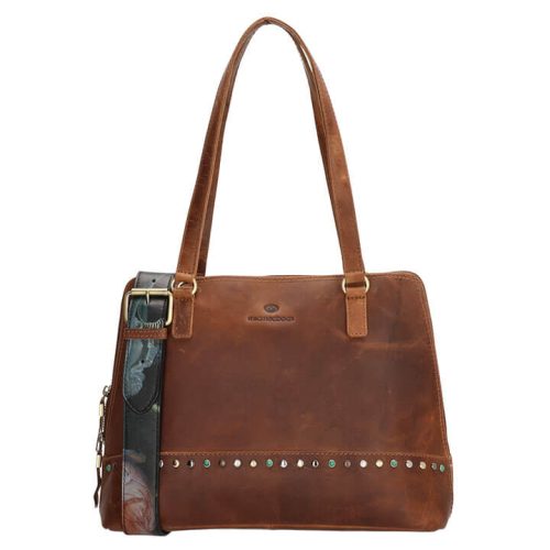 Micmacbags Handtas / Schoudertas Masterpiece Cognac