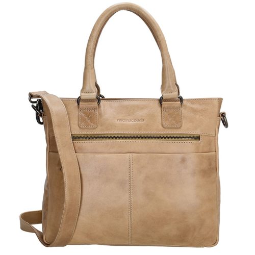 Hide & Stitches Handtas / Schoudertas Porto Taupe