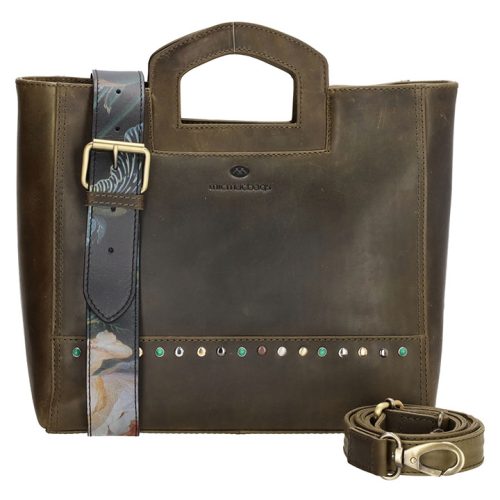 Micmacbags Handtas/Schoudertas Masterpiece Olijf