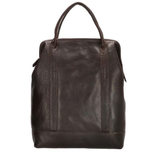 Micmacbags Legacy Rugzak 13.3" Donkerbruin